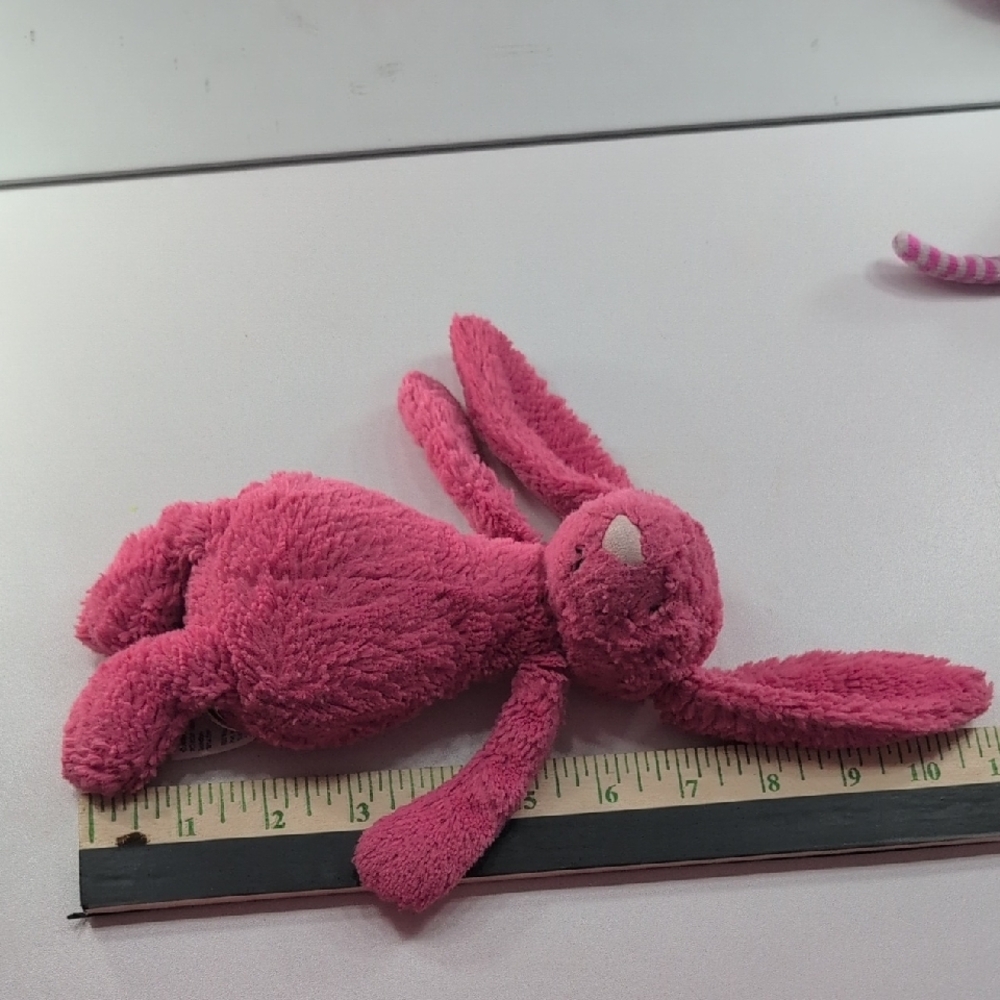 Jellycat Pink Striped and Solid Stuffed Animals - Picture 9 of 9